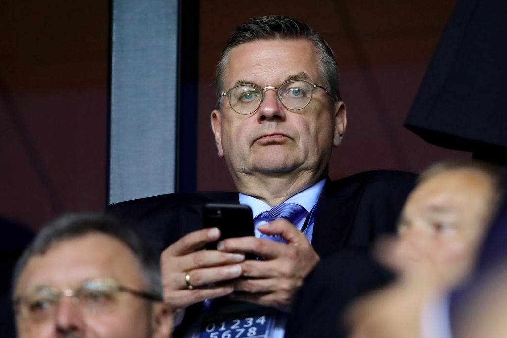 Президентът на Германския футболен съюз Райнхард Гриндел ще напусне поста