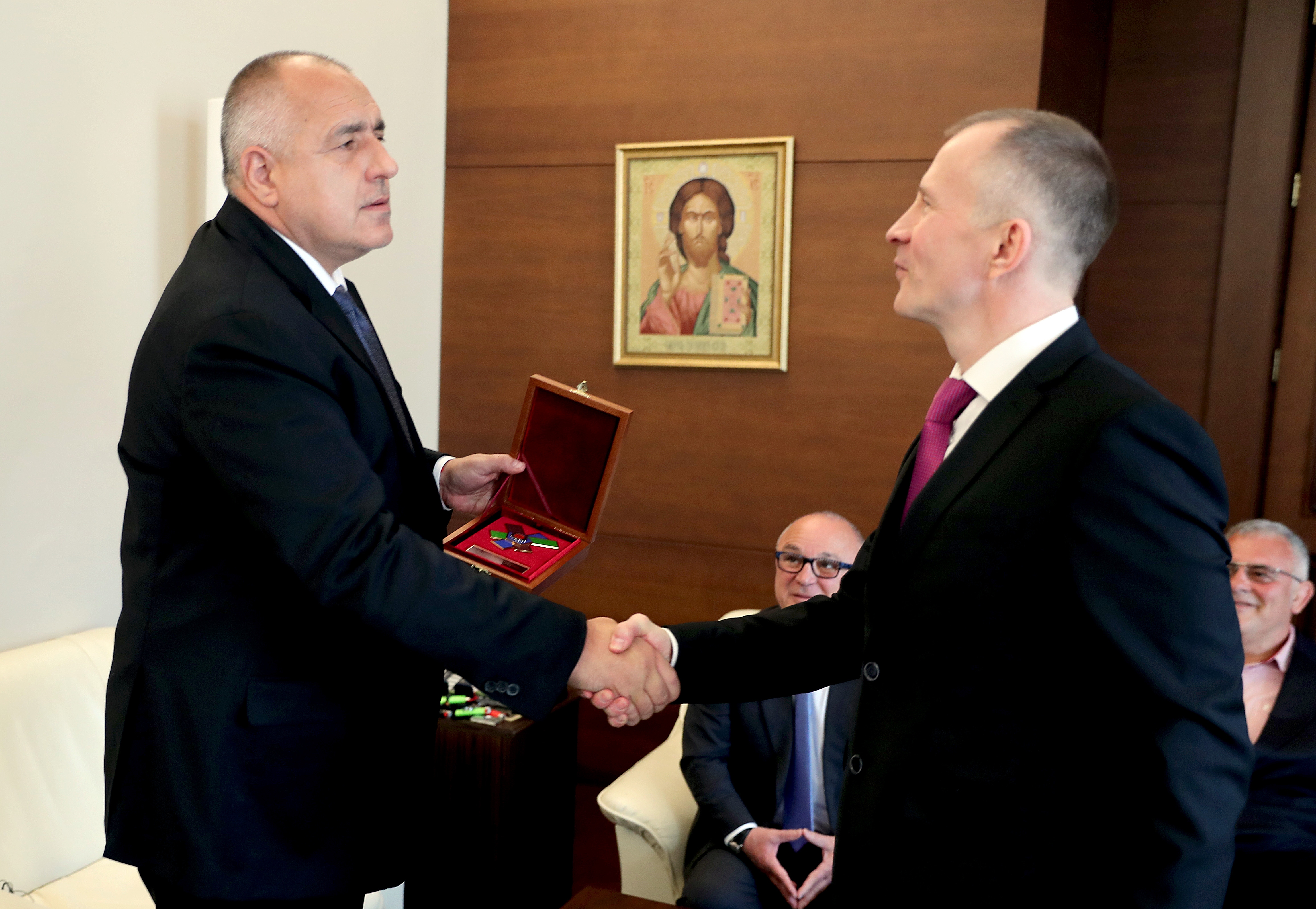 Министър председателят Бойко Борисов се срещна с президента на Европейския съюз