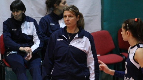 Старши треньорът на женския тим на ВК Левски Любка Дебърлиева