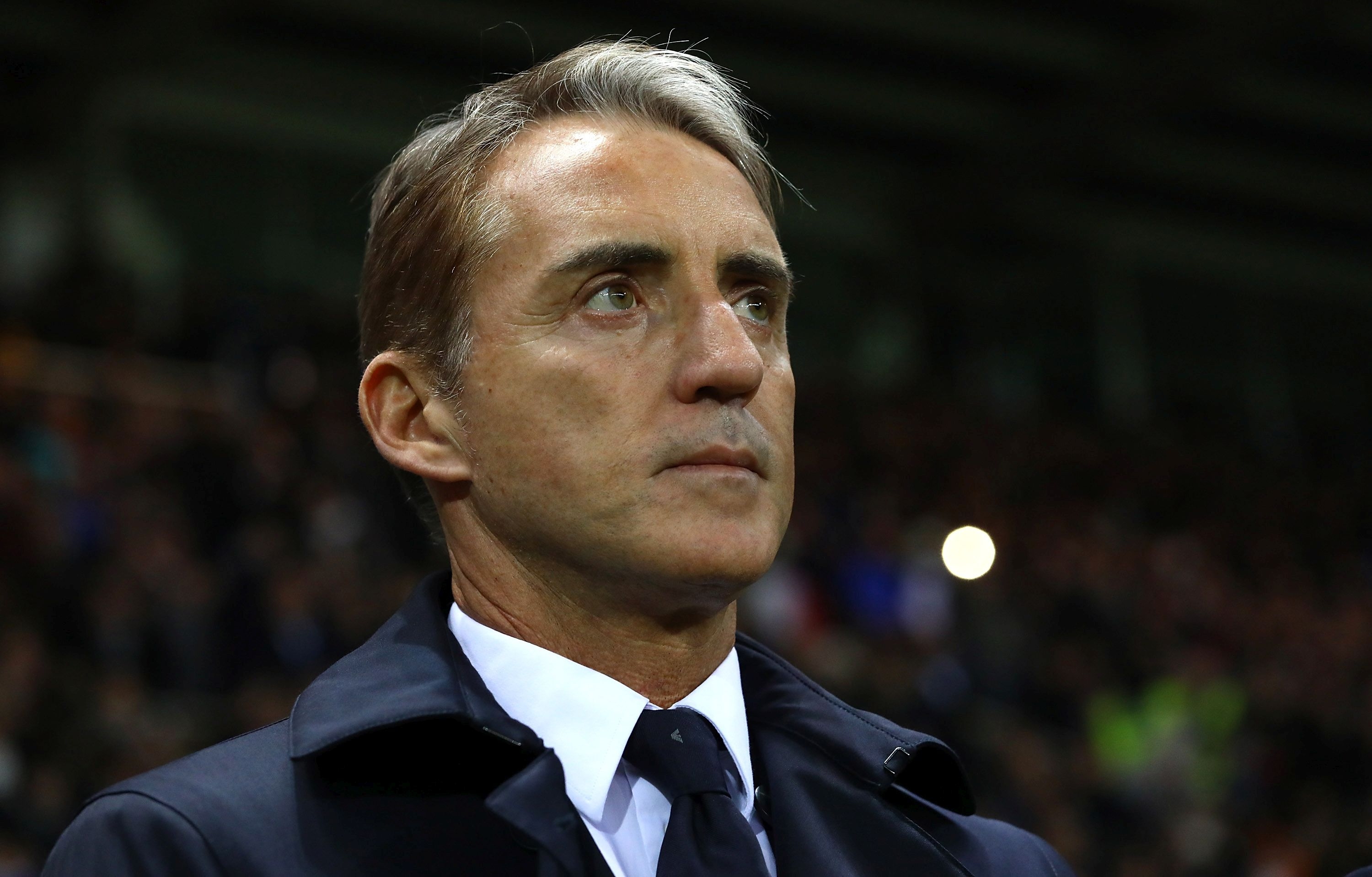 Селекционерът на Италия Роберто Манчини получи наградата Енцо Беардзот Отличието