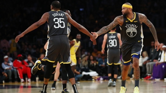 Шампионът и водач в Западната конференция Голдън Стейт стигна до