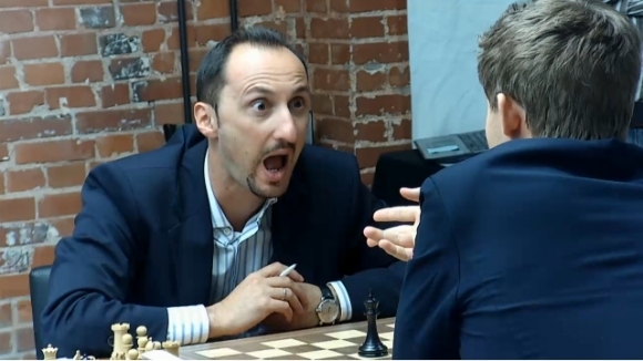 Гросмайстор Веселин Топалов постигна първа победа на турнира по шахмат