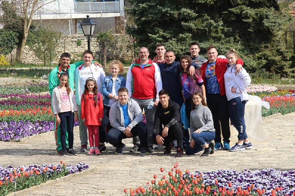 Възпитаници на училището за олимпийски резерви от беларуския град Витебск