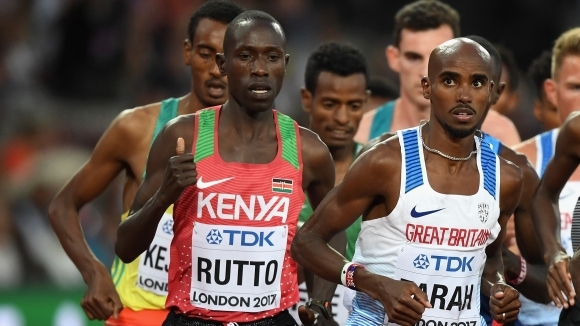 Кенийският състезател в дългите бягания Сайръс Руто е с временно