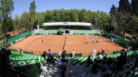 На кортовете на Българския национален тенис център БНТЦ в София
