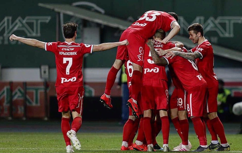 Шампионът на Русия Локомотив Москва навлезе в ритъм подобен на