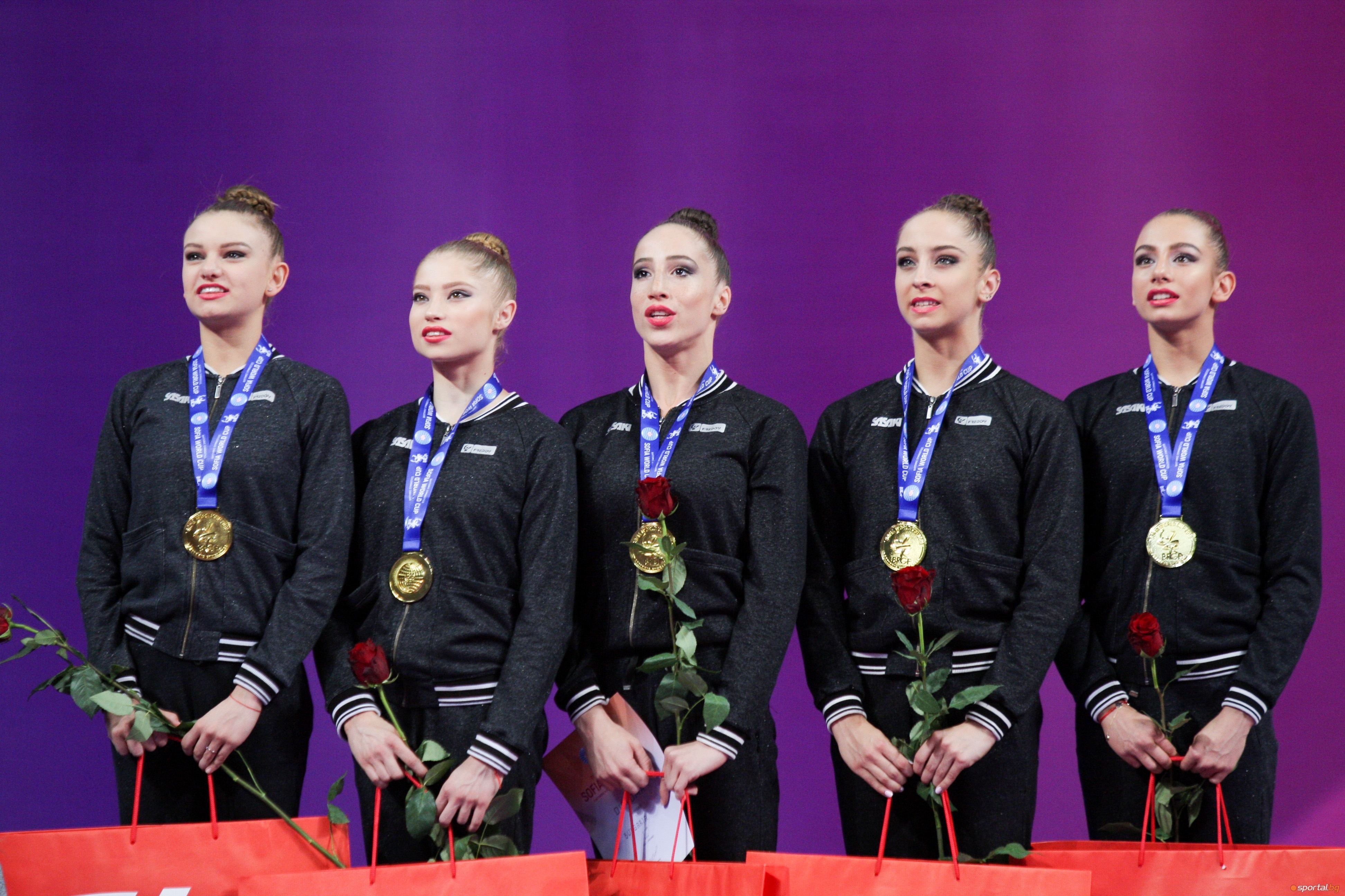 Гимнастичките от националният ансамбъл останаха много доволни след отличното си