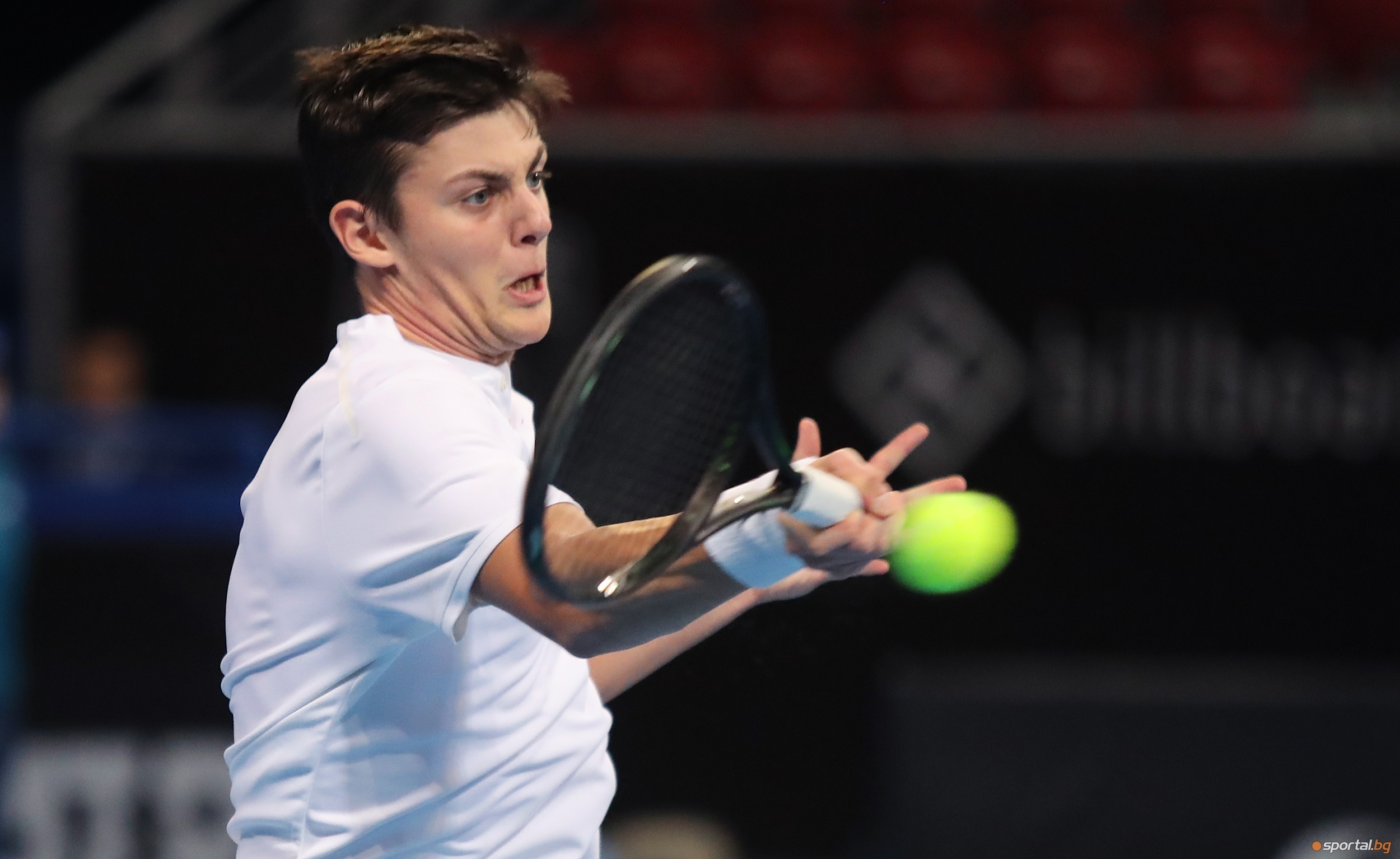 Александър Лазаров отпадна в първия кръг на турнира по тенис