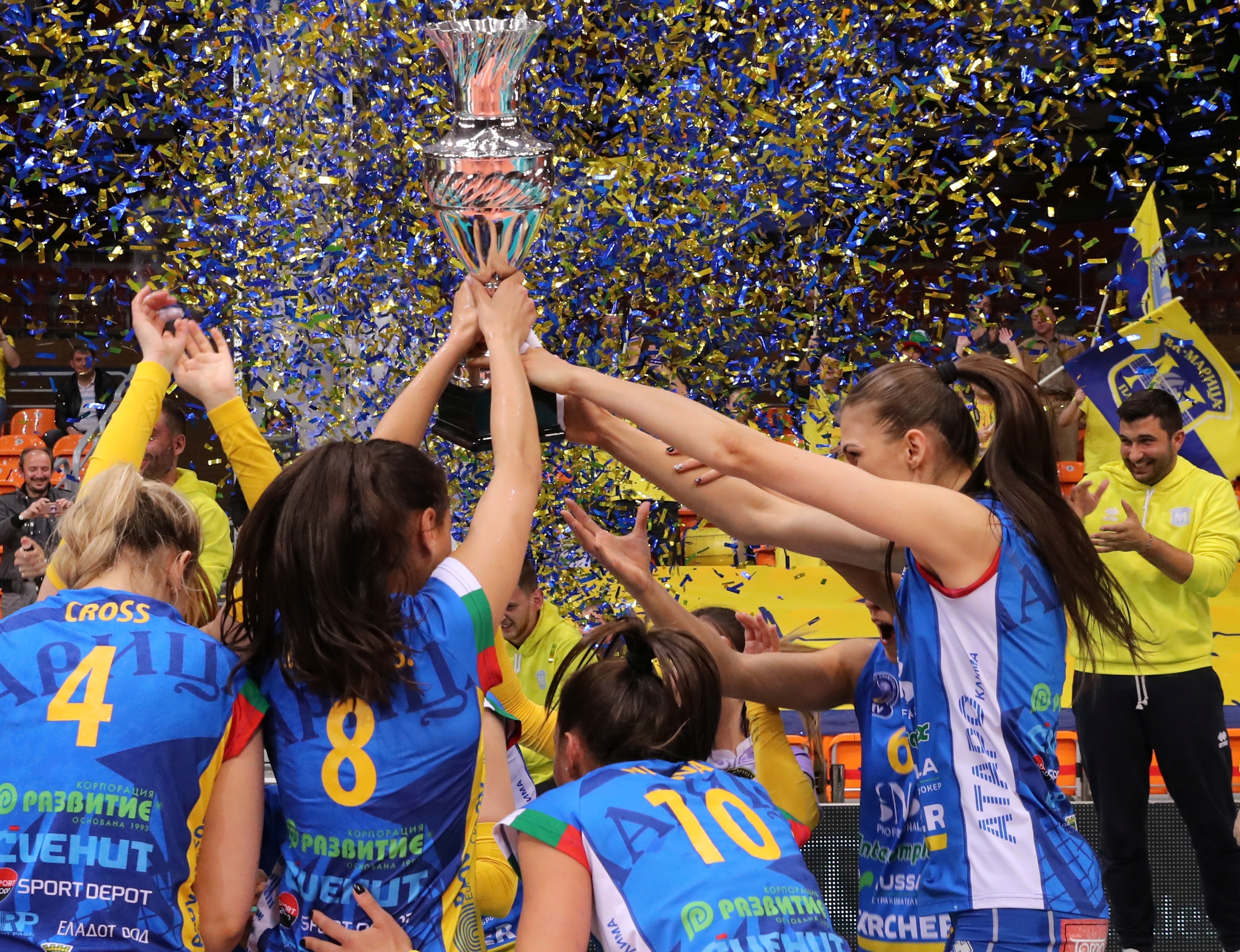 Волейболистките на Марица Пловдив спечелиха Купата на България при жените за сезон