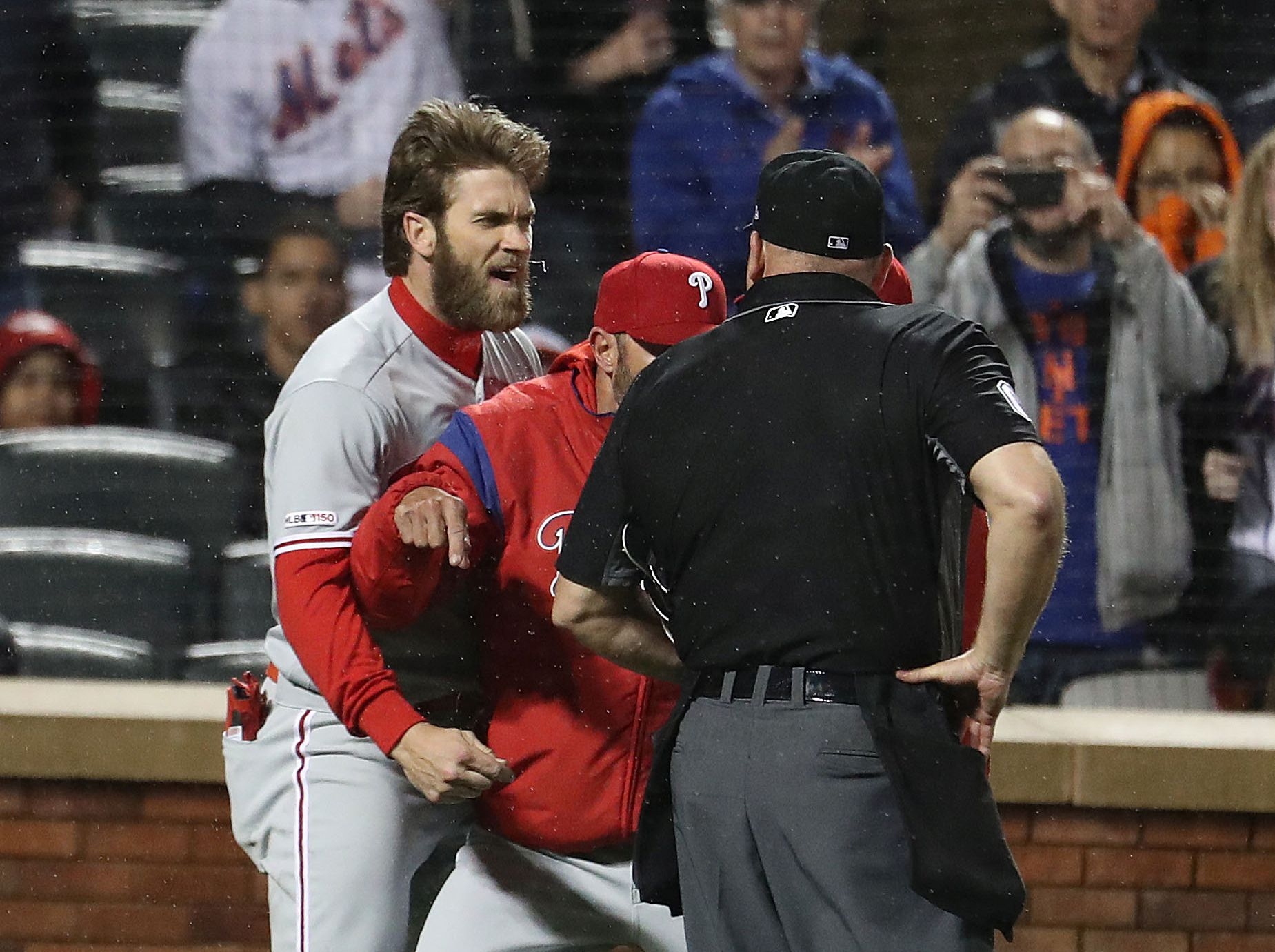 Първият мач на Брайс Харпър на ст Сити Фийлд в