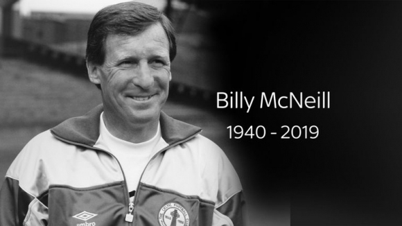 Бившият капитан на Селтик Били Макнийл е починал днес на