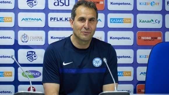 Старши треньорът на казахстанския първодивизионен футболен клуб Иртиш (Павлодар) Димитър