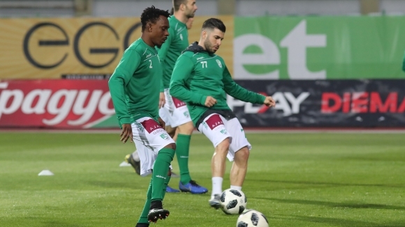 Халфът на Берое Педро Еуженио който вкара красив гол