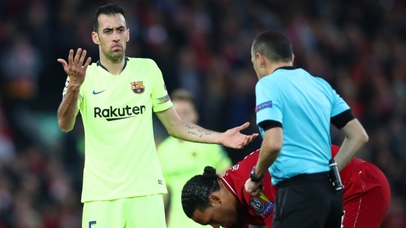 Полузащитникът на Барселона Серхио Бускетс беше покрусен след тежкото отпадане