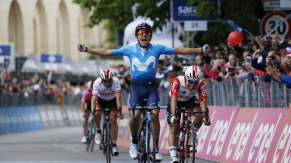 Еквадорецът Ричард Карапас спечели четвъртия етап на колоездачната обиколка на