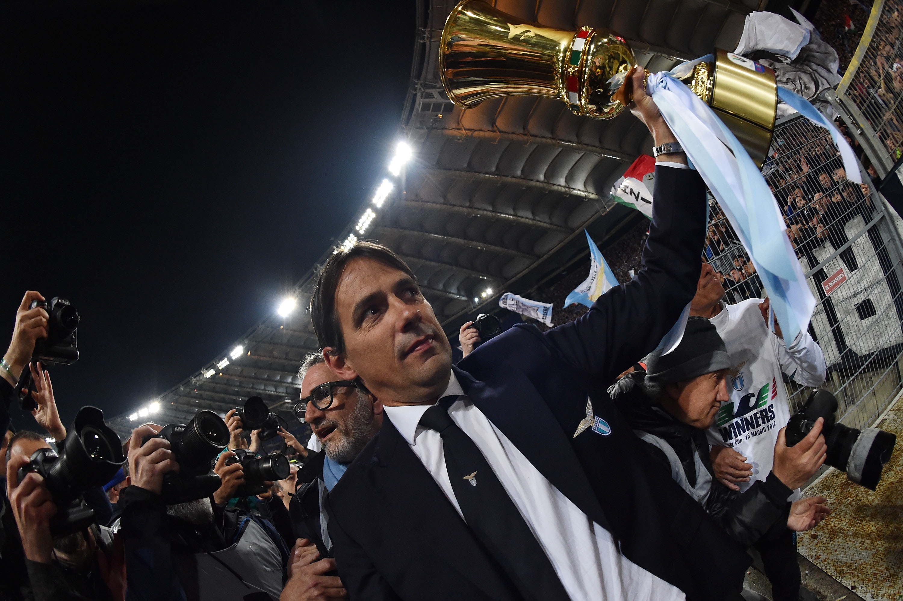 Треньорът на Лацио Симоне Индзаги бе във възторг след успеха