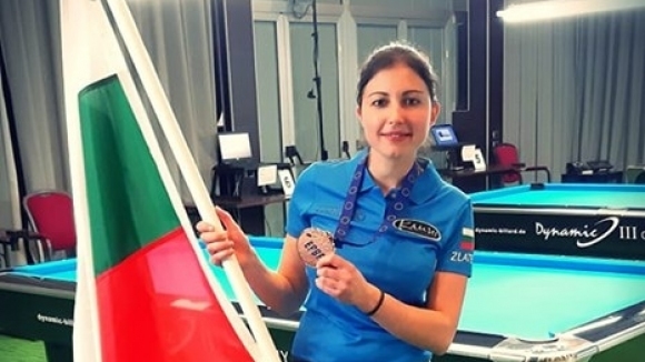 Кристина Златева спечели исторически първи за българска дама медал от
