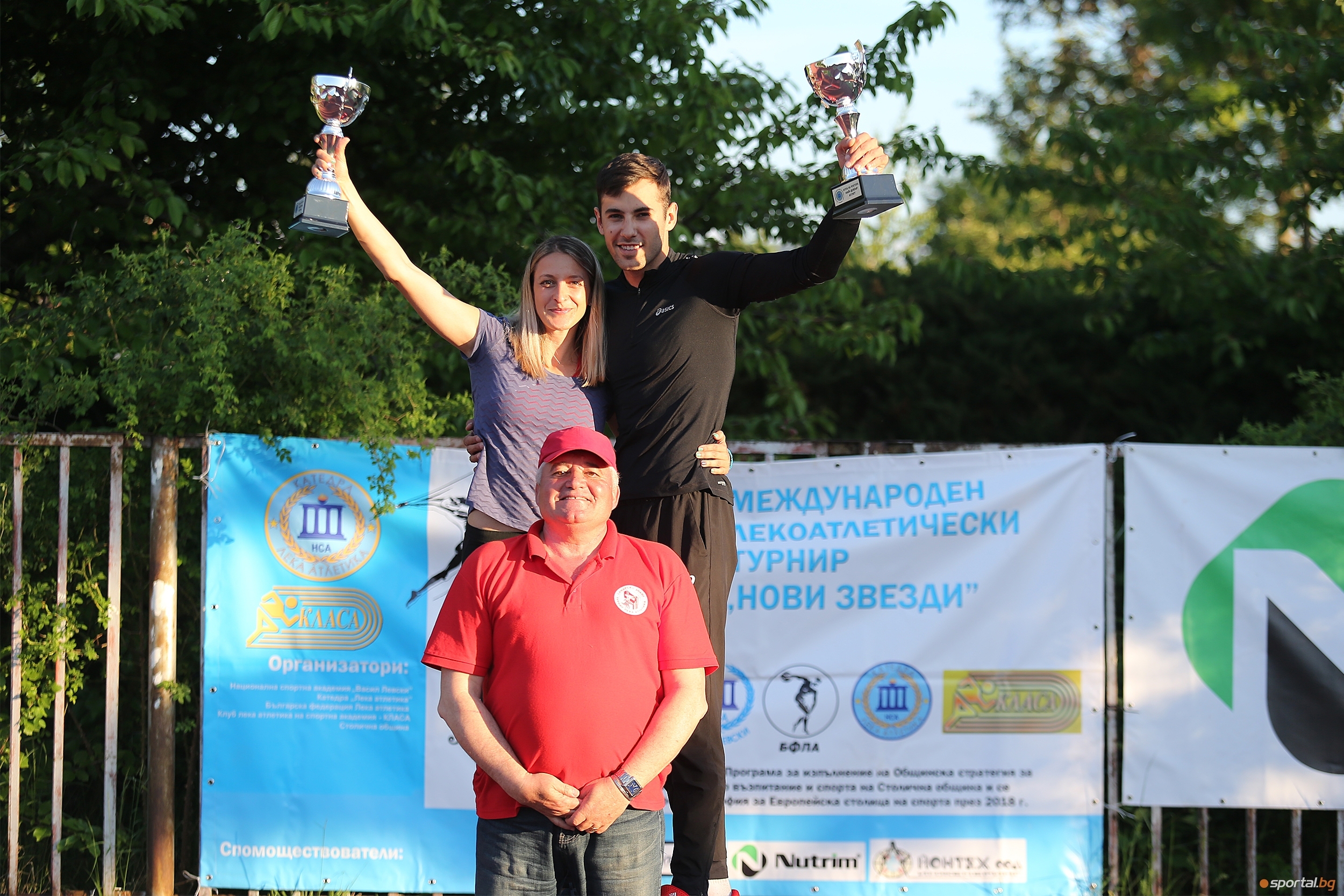 Милена Миткова (СК Галакси-Пловдив) и Даниел Анков (КЛАСА) спечелиха скока