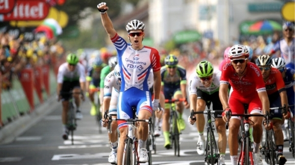 Французинът Арно Демар спечели десетия етап от колоездачната обиколка на