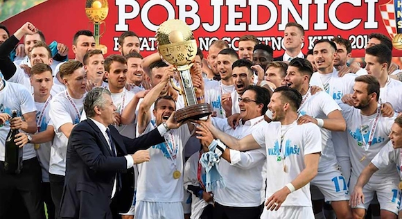 Риека спечели Купата на Хърватия, побеждавайки на финала шампиона Динамо