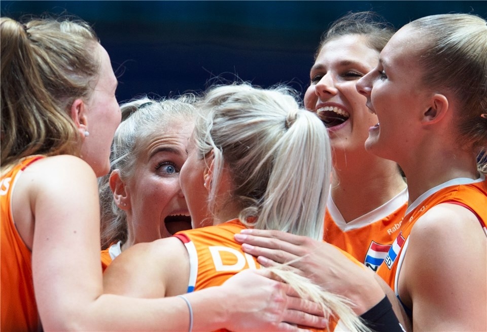 Волейболистките на Холандия записаха първа победа в Лигата на нациите.