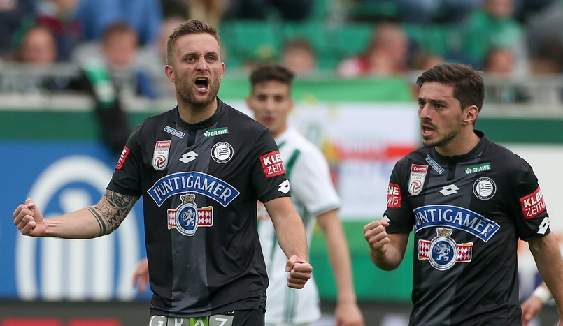 Щурм Грац записа ценна победа с 2 1 като гост на