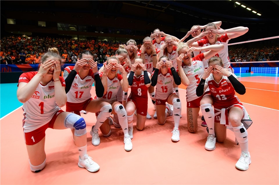 Женският национален отбор на Полша оглави група 8 на Волейболната