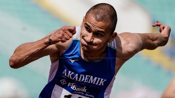 Радин Вълчев спечели националната титла на България на 110 метра