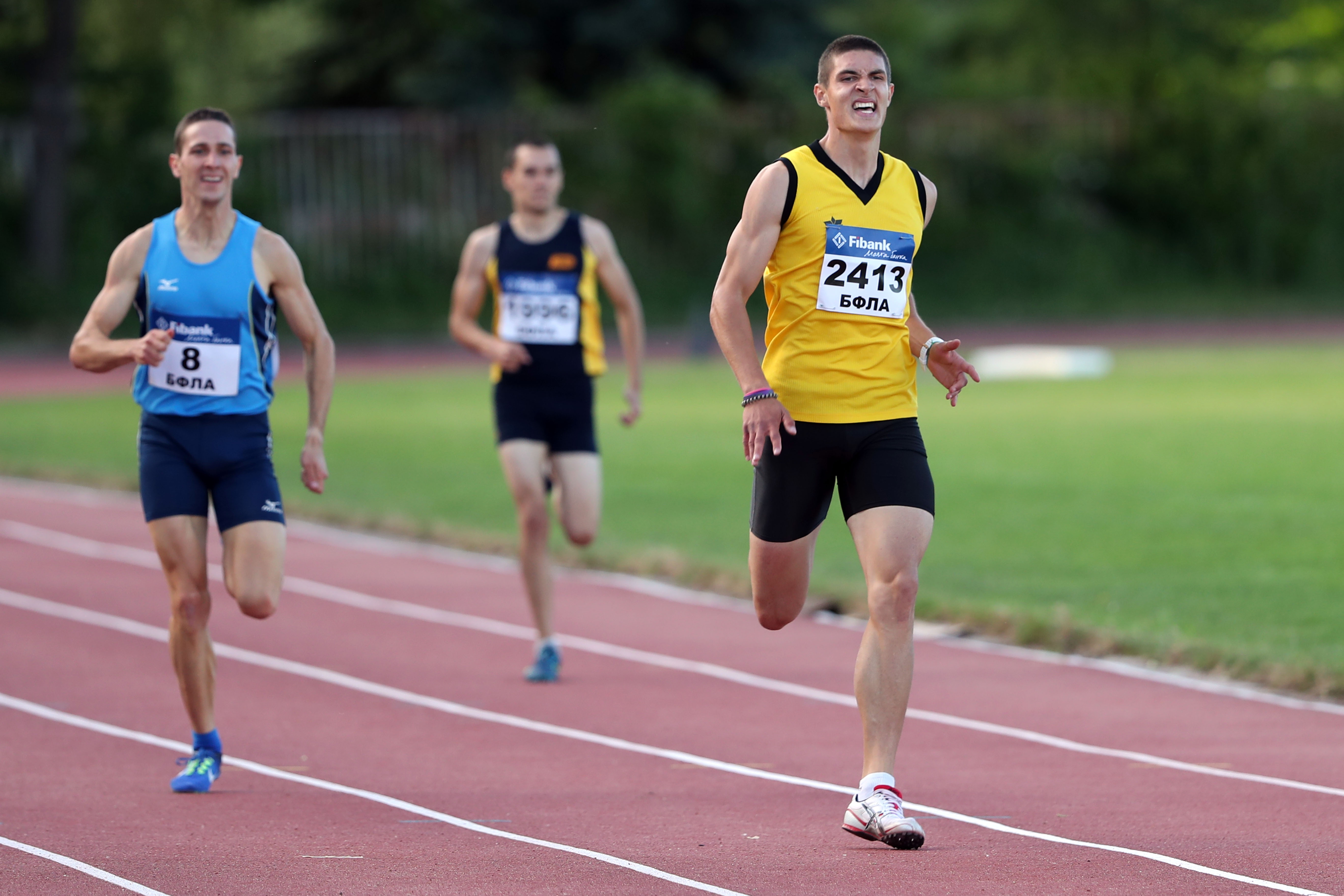 Светлин Иванов регистрира най-бързото бягане на 100 метра, постигнато от