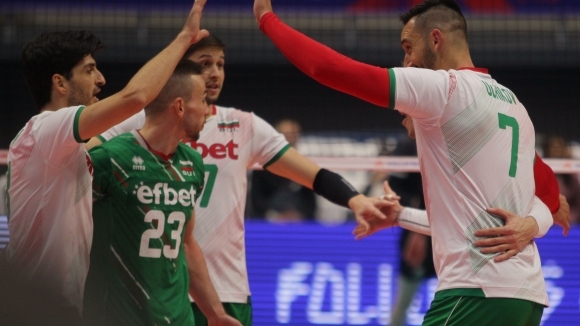 Волейболистите от националния отбор на България излизат за втора победа