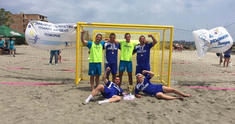 Отборът на Спартак Варна стана шампион по плажен хандбал на