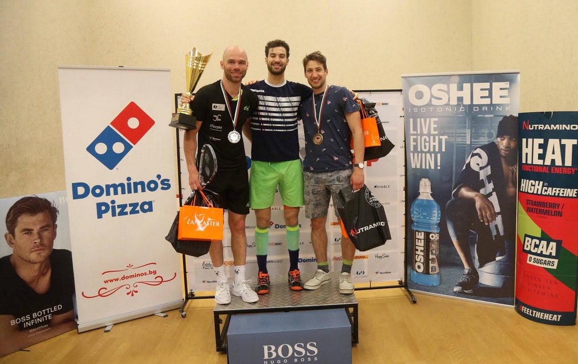 В София се проведе първият професионален турнир по скуош Dominos