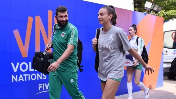 Волейболистките от националния отбор на България излизат днес от 14,10