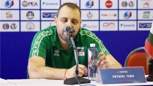 Старши треньорът на България Иван Петков бе доволен от играта