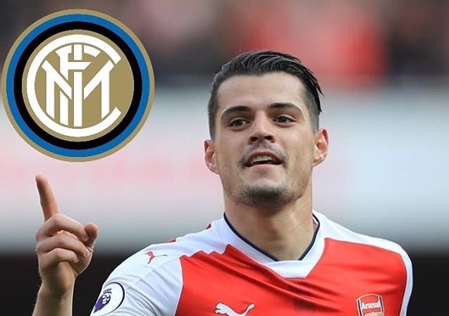 Халфът на Арсенал Гранит Джака е пред изненадващ трансфер в