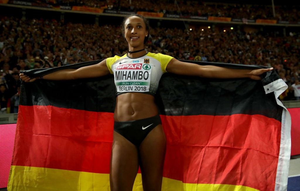 Европейската шампионка в скока на дължина на открито от Берлин