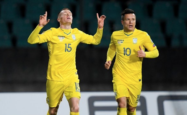 Националният отбор на Украйна постигна впечатляваща победа в Група Б
