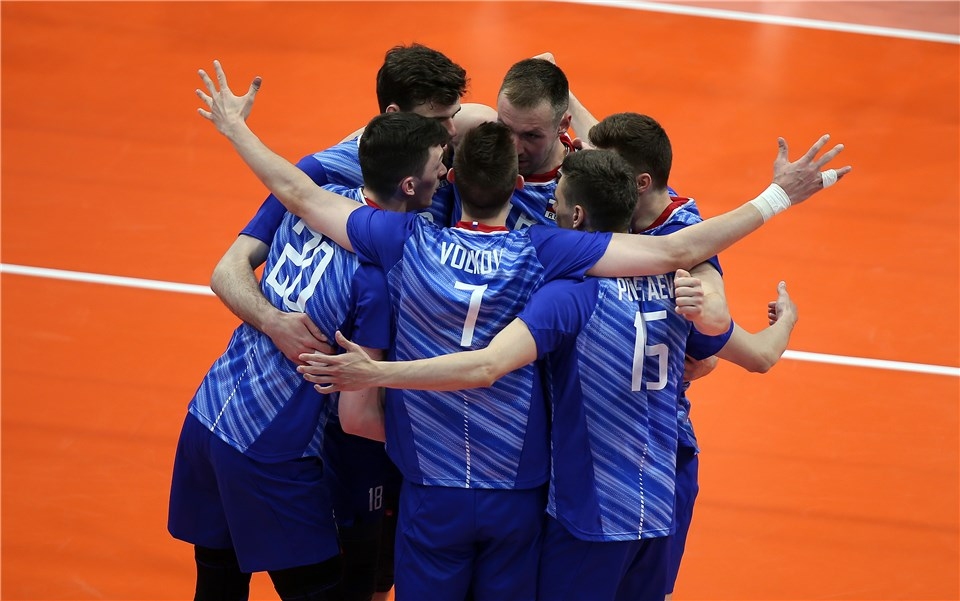 Шампионът във Волейболната лига на нациите Русия записа категоричен успех