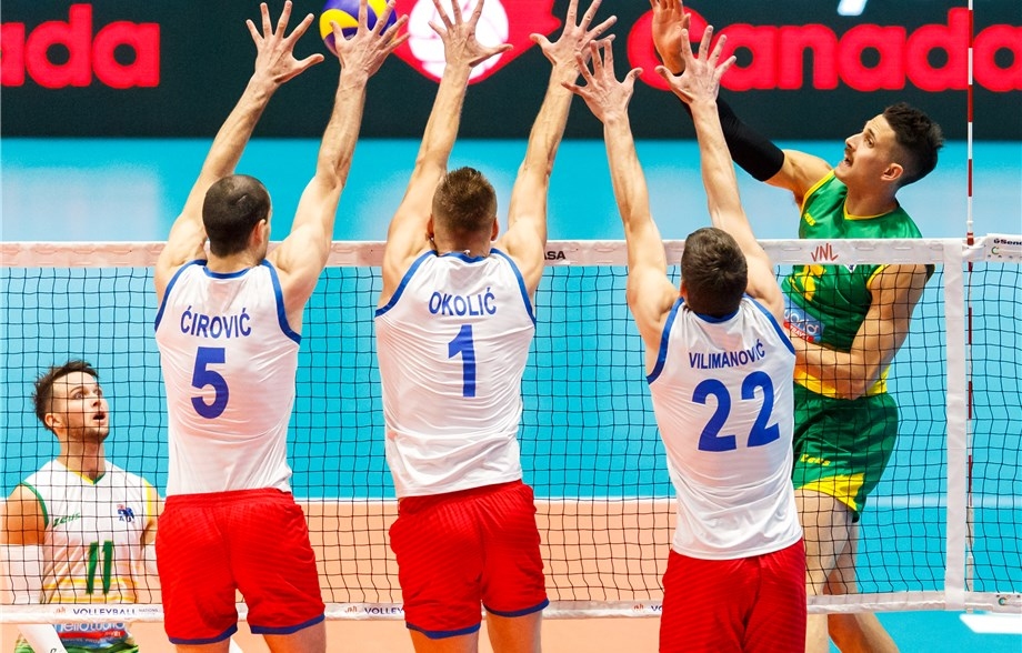 Мъжкият национален отбор на Сърбия прекъсна негативната си серия и