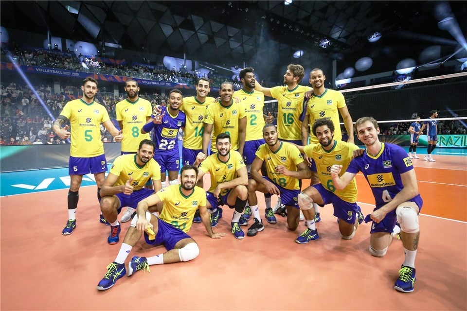 Олимпийският шампион Бразилия остана единствени непобеден отбор в Лигата на