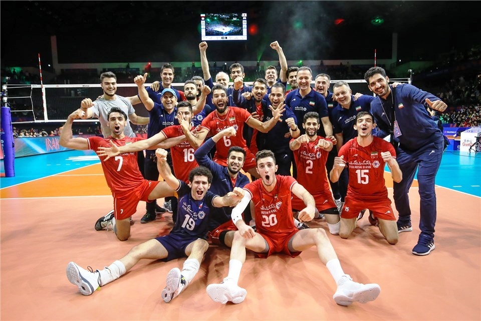 Националният волейболен отбор на Иран продължава с чудесното си представяне