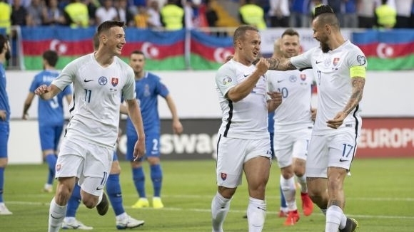 Словакия сразми Азербайджан с 5:1 и поне за няколко часа