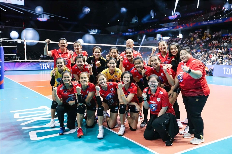 Волейболистките на Тайланд записаха 4-а си победа в Лигата на