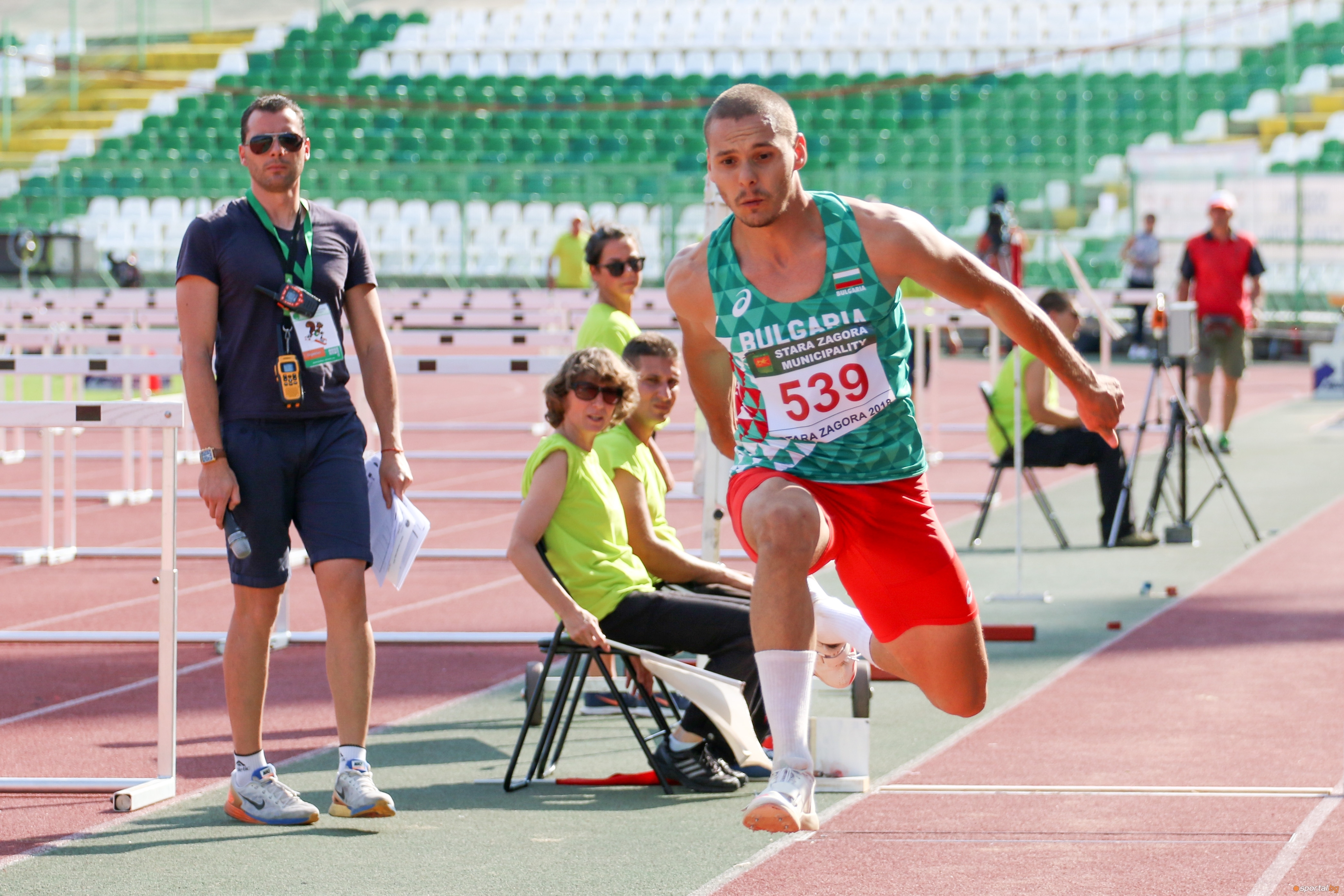 Единственият български участник на международния атлетически турнир Пааво Нурми в