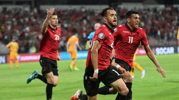 Албания постигна победа с 2:0 в домакинството си на Молдова