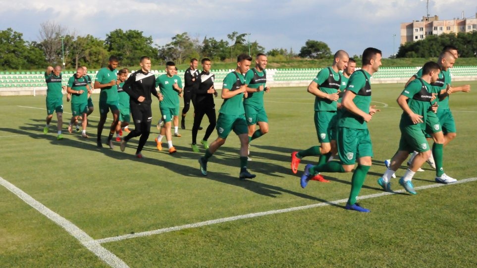 Защитникът Камен Хаджиев тренира днес с бившите съотборници от Берое