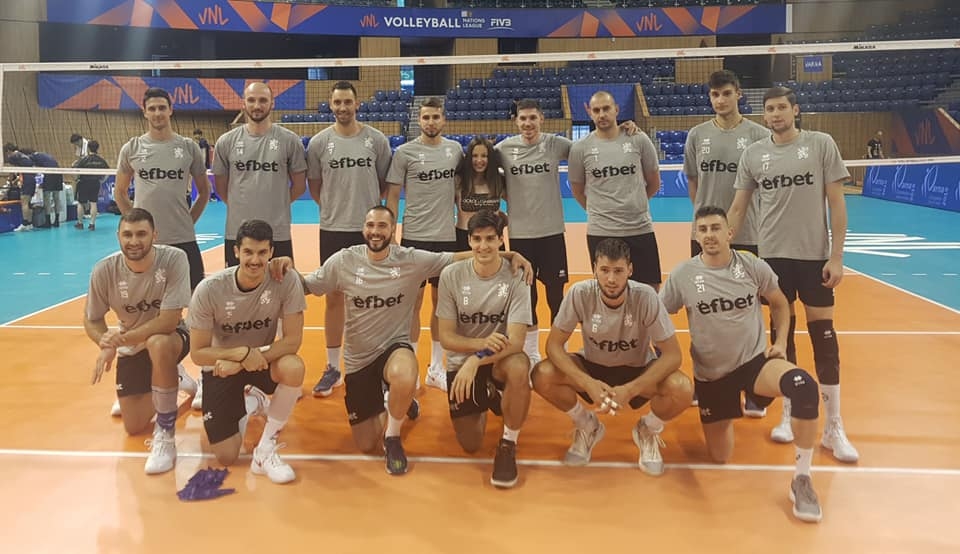 Волейболистите от националния отбор на България направиха първа тренировка в