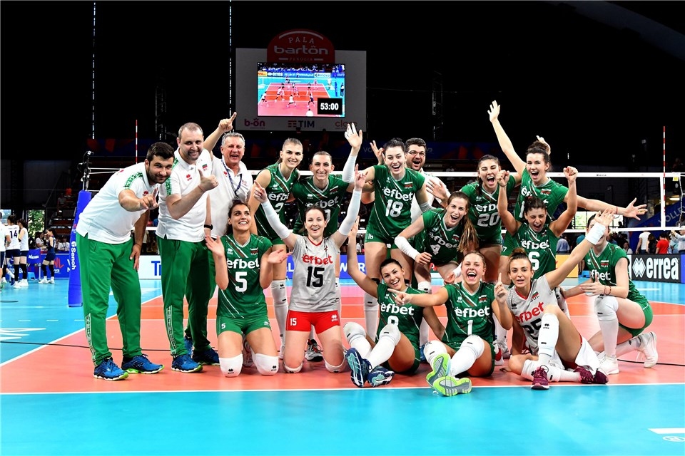 Волейболистките от националния отбор на България излиза срещу Република Корея