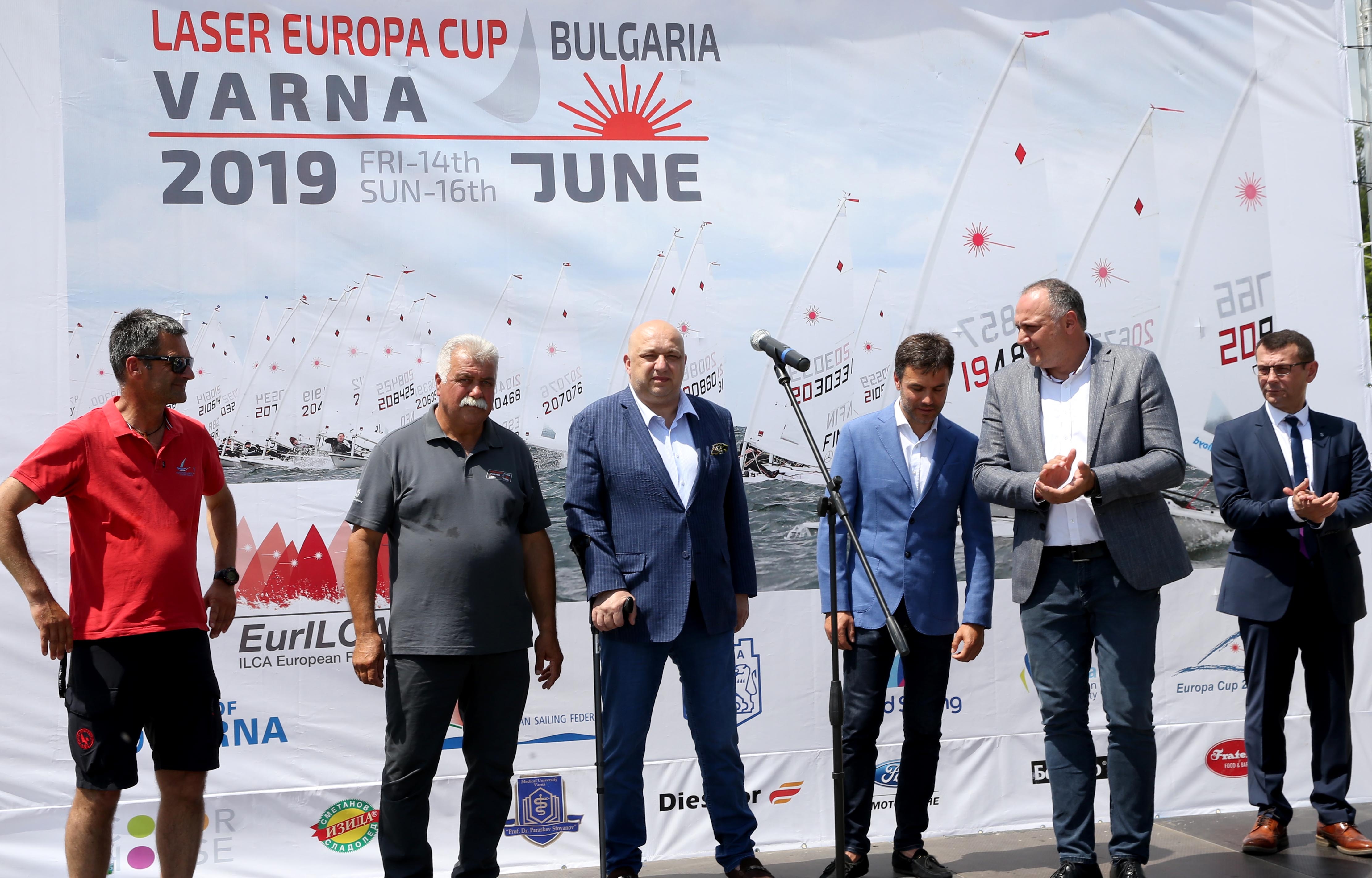 Министърът на младежта и спорта Красен Кралев откри Европейската купа