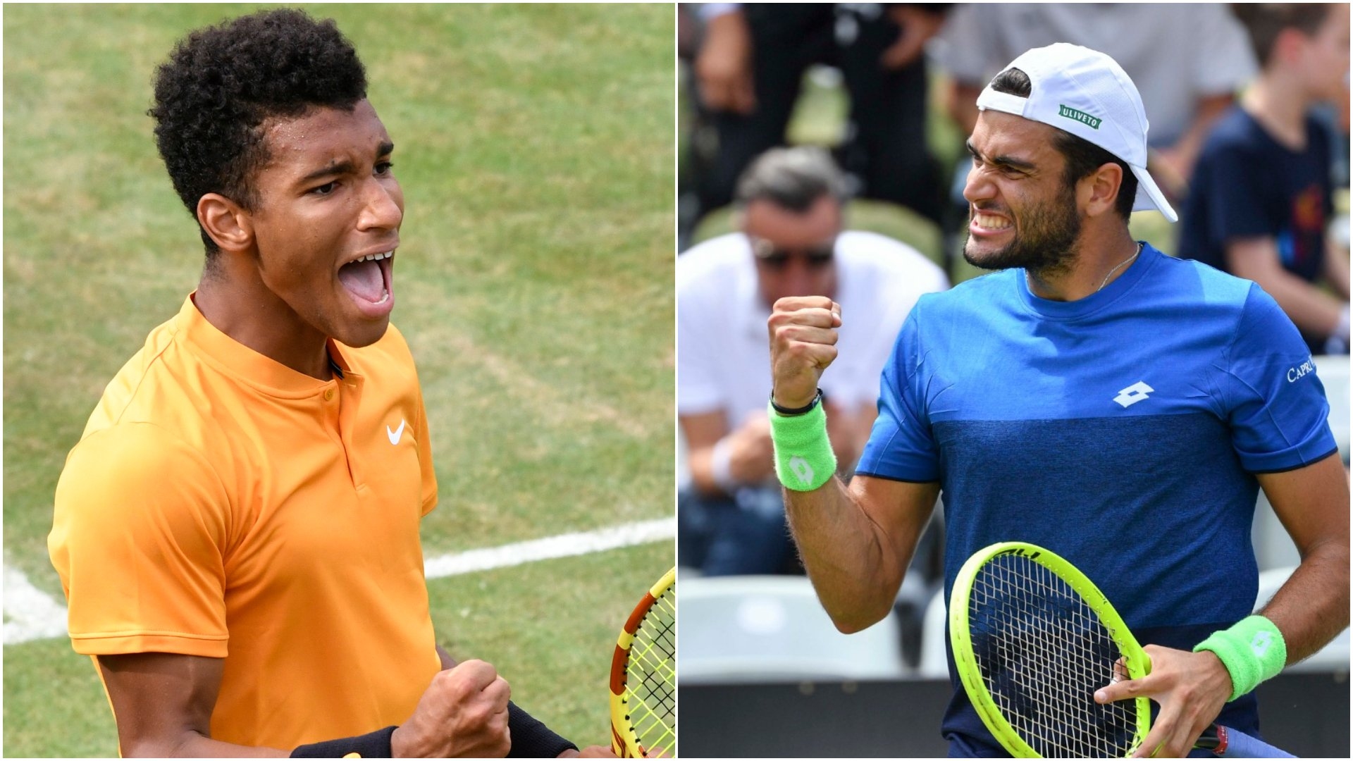 Италианецът Матео Беретини и канадецът Феликс Оже Алиасим ще играят на